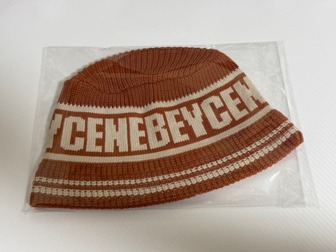 【amu.】エネベイク　クラッシャーハット　オレンジブラウン