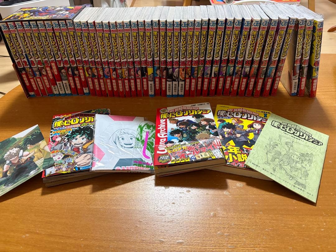 も*ぺ様 僕のヒーローアカデミア　全巻セット(36-41未開封シュリンク付き)