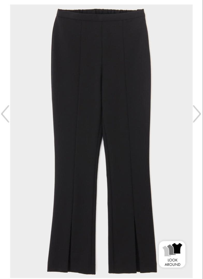 LE PHIL ハイストレッチフロントスリットパンツ