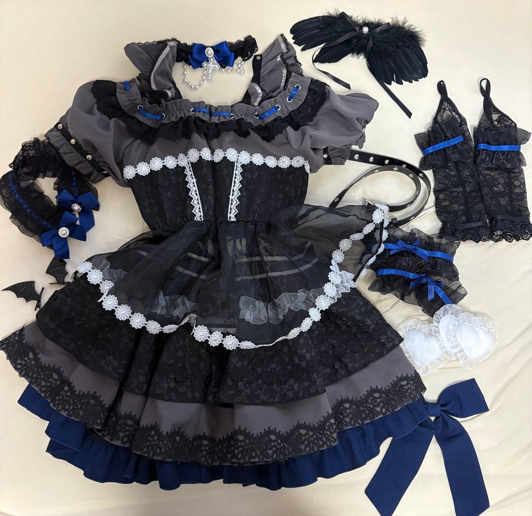 マリームーン バブルハートドーリーデビル ブルー