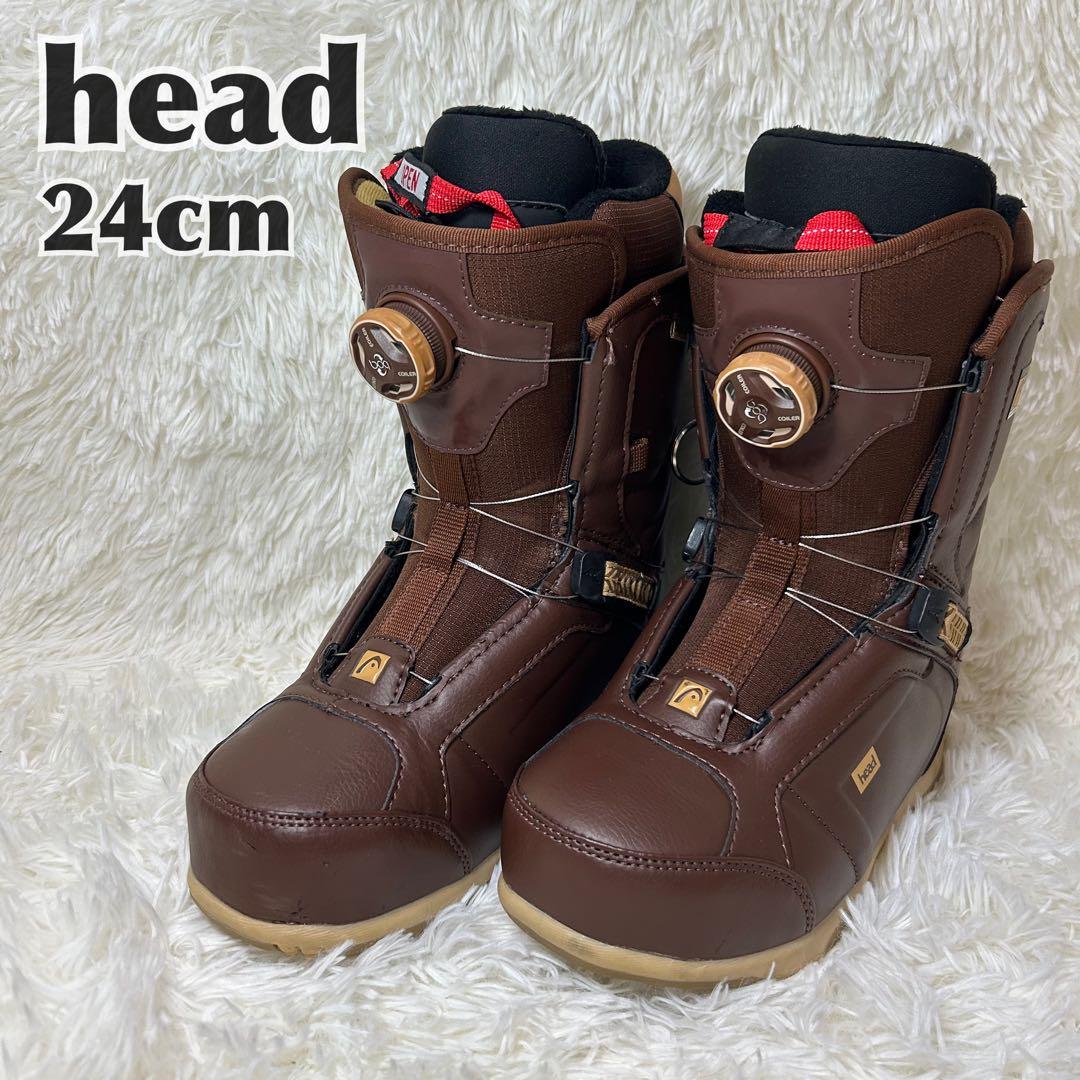 HEAD スノーボードブーツ 24cm スノボ　TRUE PRO BOAボア
