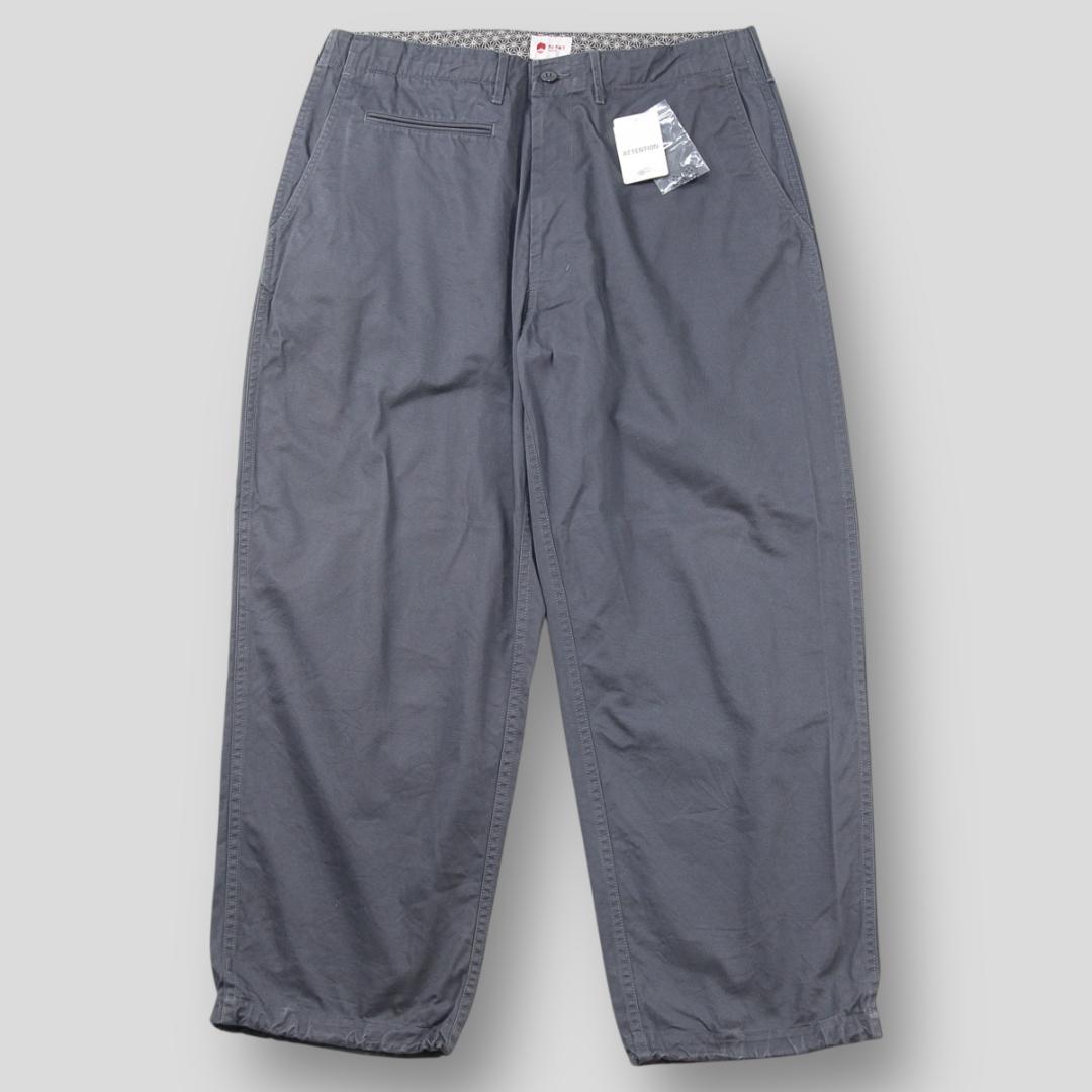 BEAMS JAPAN 23AW ニュー ビッグ チノ トラウザー M グレー