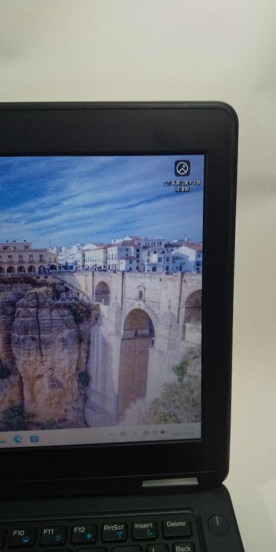 12.5型 Win11 SSD128GB DELL 中古ノートPC 管理#03