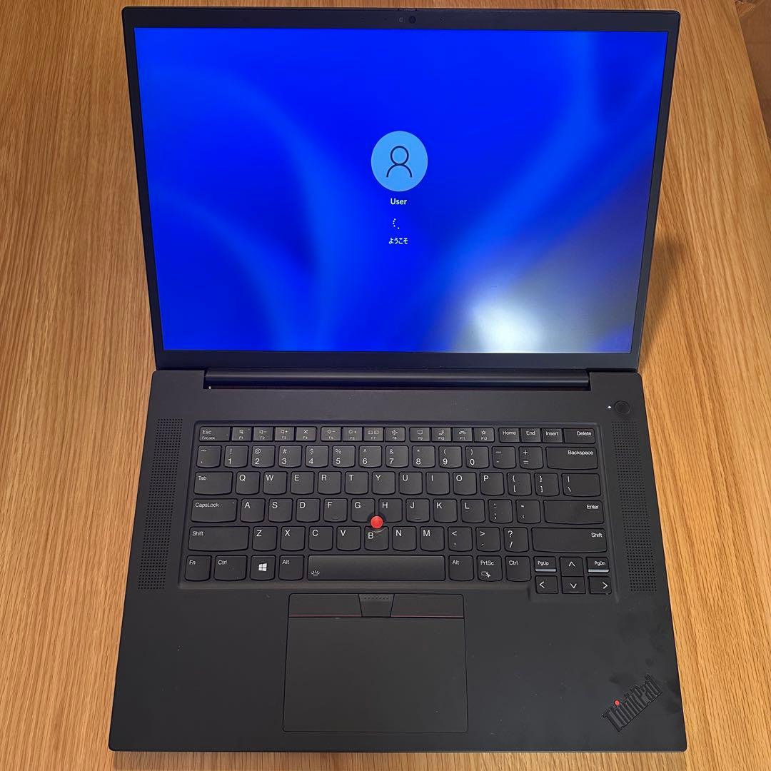 Thinkpad P1 Gen4 RTX3080 ゲーミング ノート ジャンク