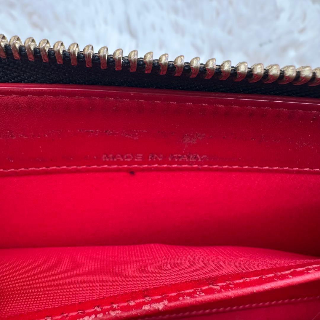 ✨人気✨ルブダン　長財布　スタッズ　パネトーネ　ラウンドジップ　マルチカラー