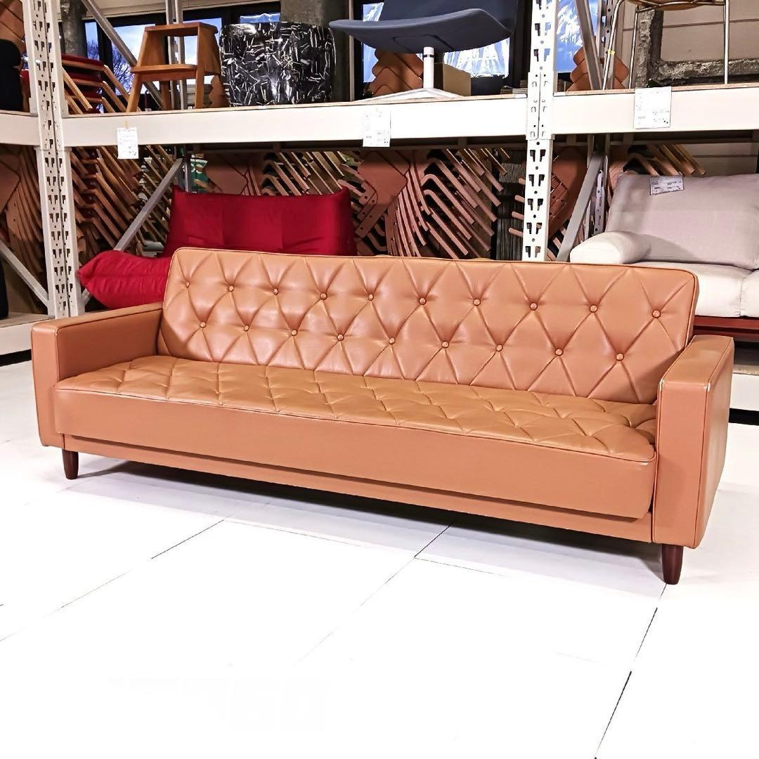 Karimoku カリモク60 スリーピングソファ 3Pソファ ソファベッド