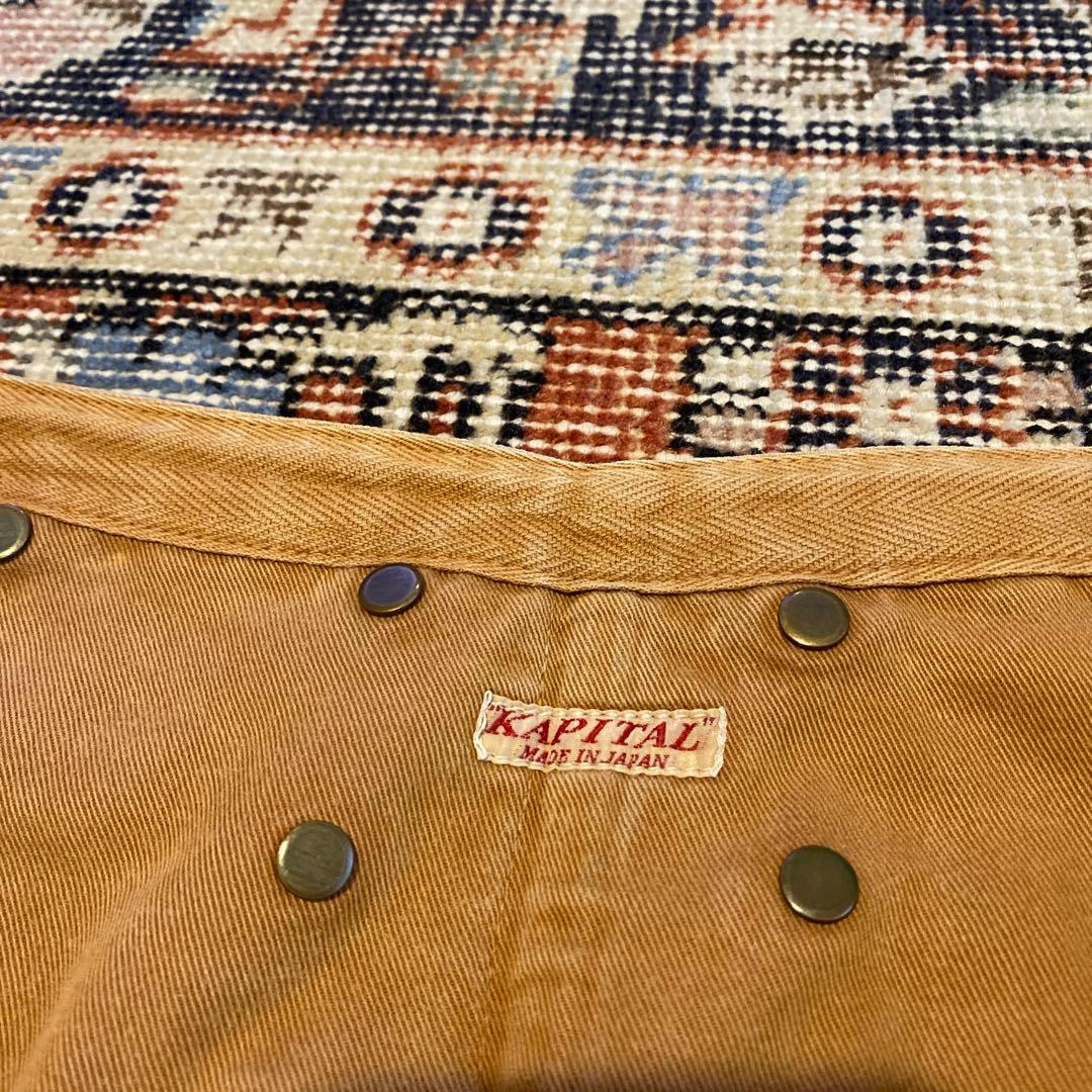 キャピタル　KAPITAL デニム　ワイドパンツ　サイズ0