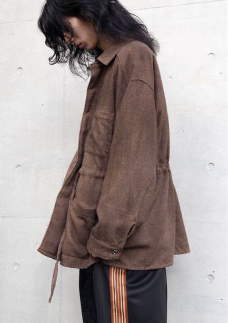 美品　24AW ANCELLM PILLING SHIRT JACKET