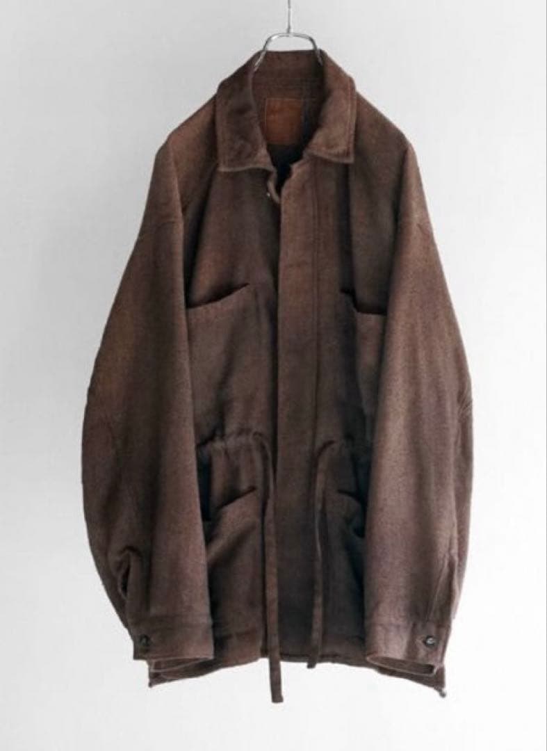 美品　24AW ANCELLM PILLING SHIRT JACKET