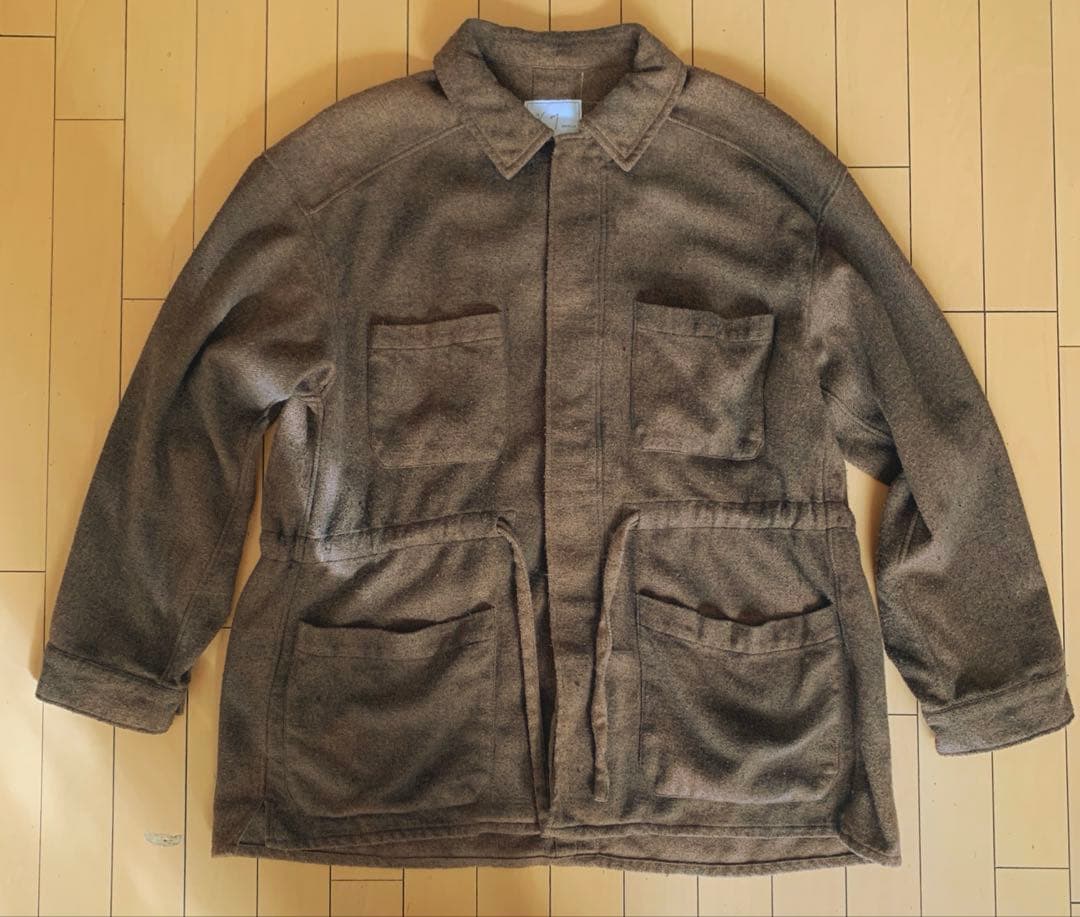 美品　24AW ANCELLM PILLING SHIRT JACKET