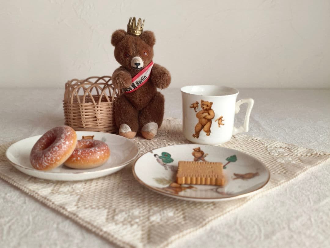 * vintage bear ❀ ブラウンの ベルリン・ベア