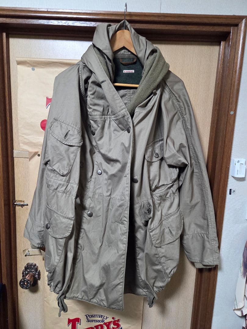 KAPITAL キャピタル　カツラギ起毛　リングコート グリーン　1 S