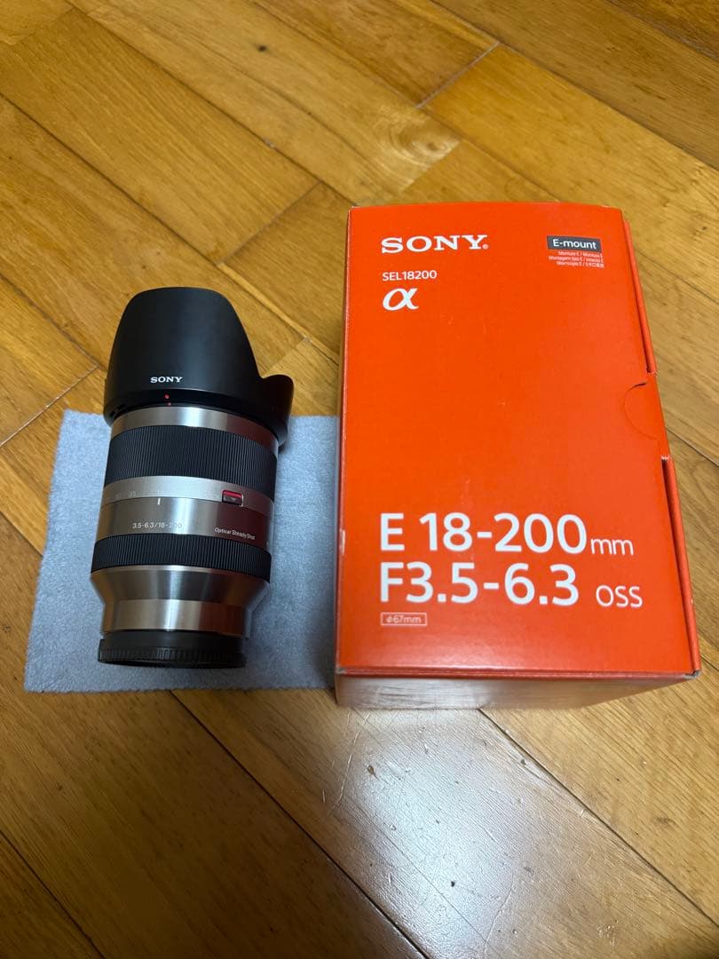 レンズ(ズーム) SONY E 18-200mm F3.5-6.3 OSS SEL18200