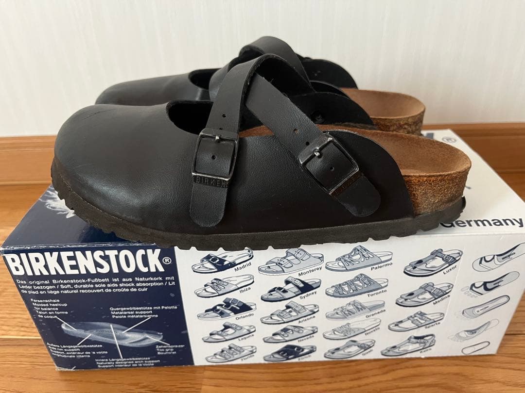 ビルケンシュトック　ローリー　36 ブラック　レザー