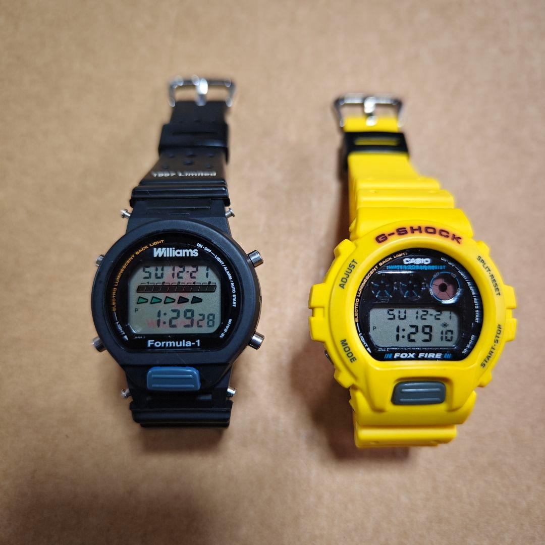 時計 CASIO G-SHOCK DW-6900 DW-6600B Williams