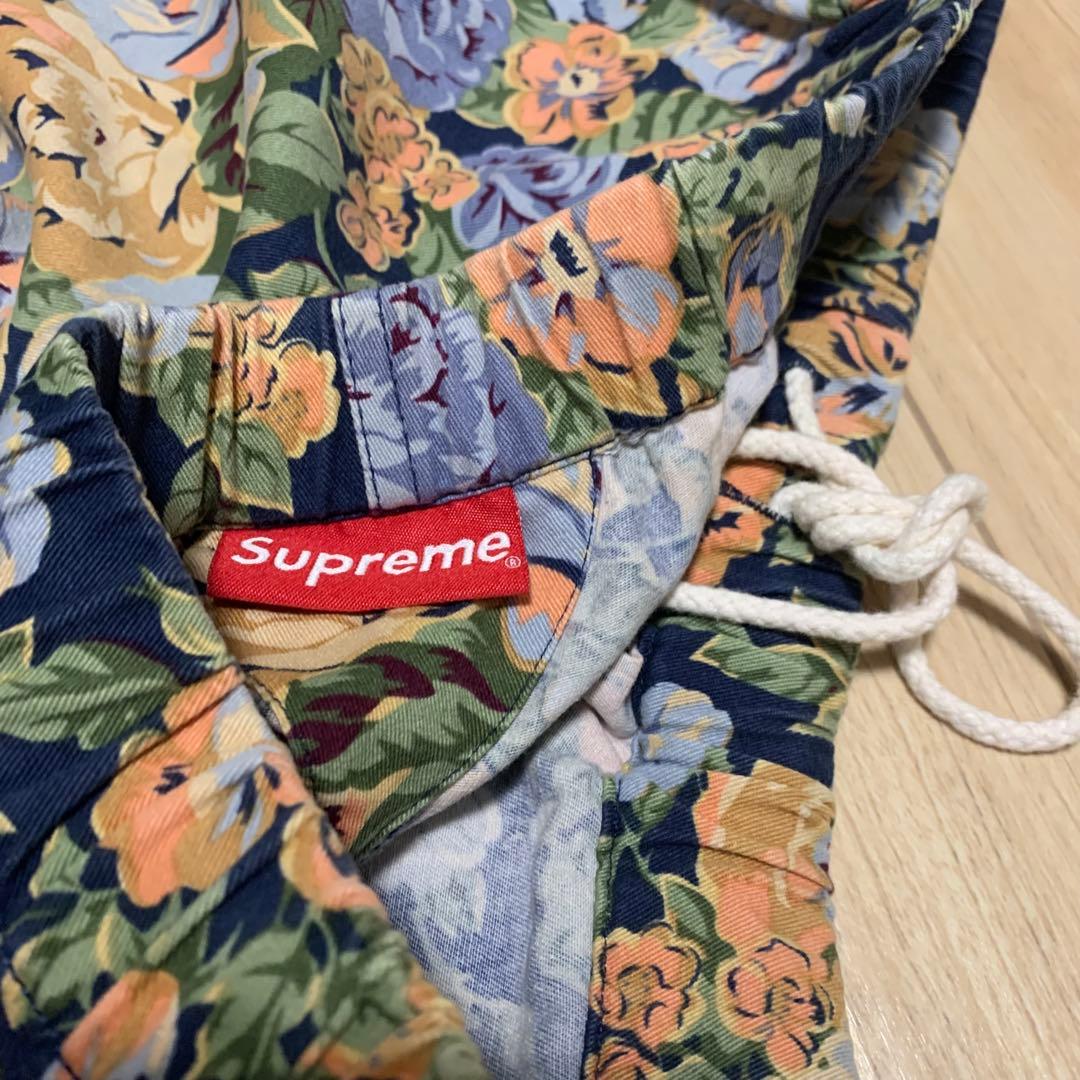 【美品】Supreme フローラル柄 14aw flower pants