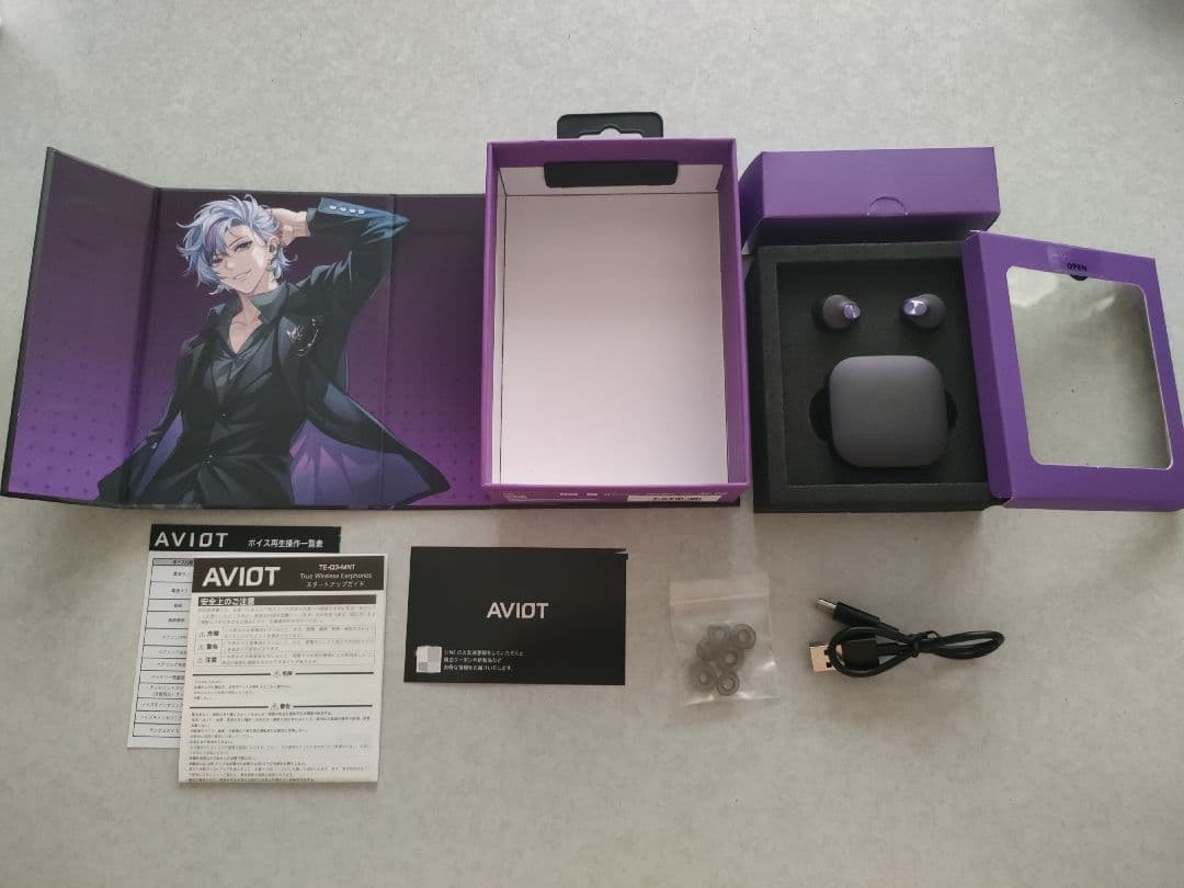 不破湊 AVIOT コラボワイヤレスイヤホン にじさんじ