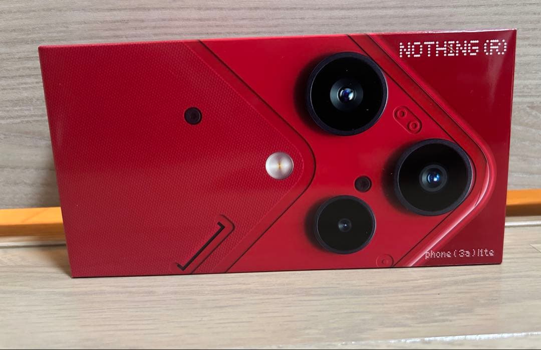 【新品未開封品】Nothing Phone (3) lite 128GB レッド