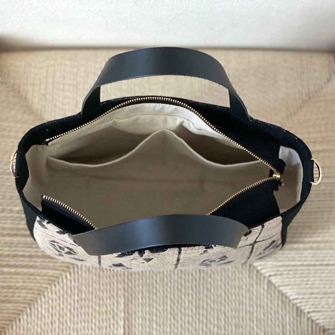 ⚮̈ミナペルホネン　もっとかくれんぼトート　Lulu beige（large）