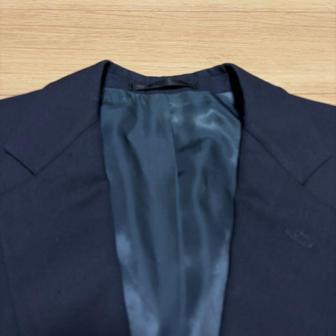 大人気　BURBERRY バーバリー 紺ブレ　金ボタン　ブレザー　英国製