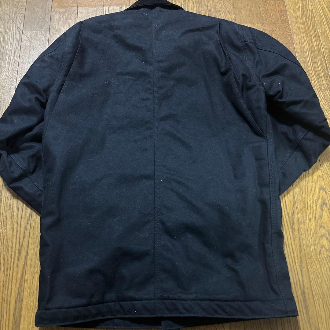Carhartt ブラック チョアコート　カバーオール　デトロイト　アクティブ