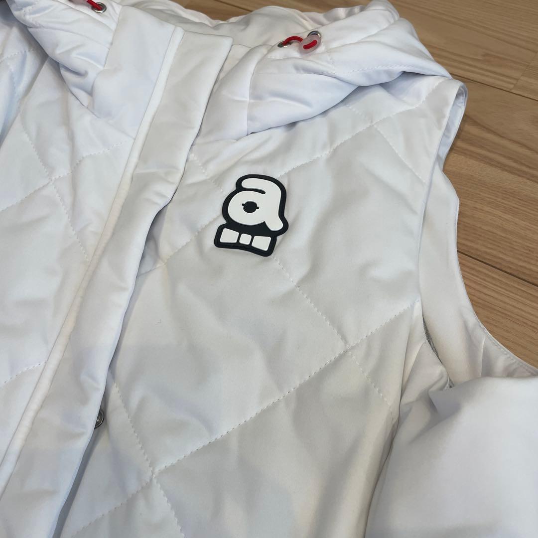 こすさま専用アルチビオ　ワンピース　中綿ベスト　白　サイズ38