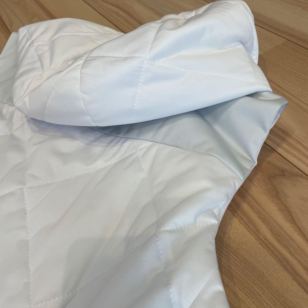 こすさま専用アルチビオ　ワンピース　中綿ベスト　白　サイズ38