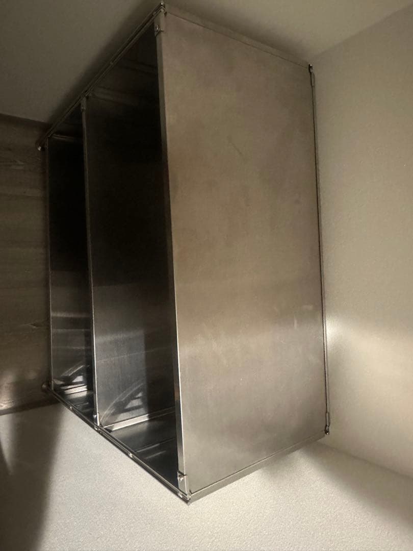 ⭐︎無印良品　フルステンレスラック　現在廃盤品のメッシュ状板　状態よし