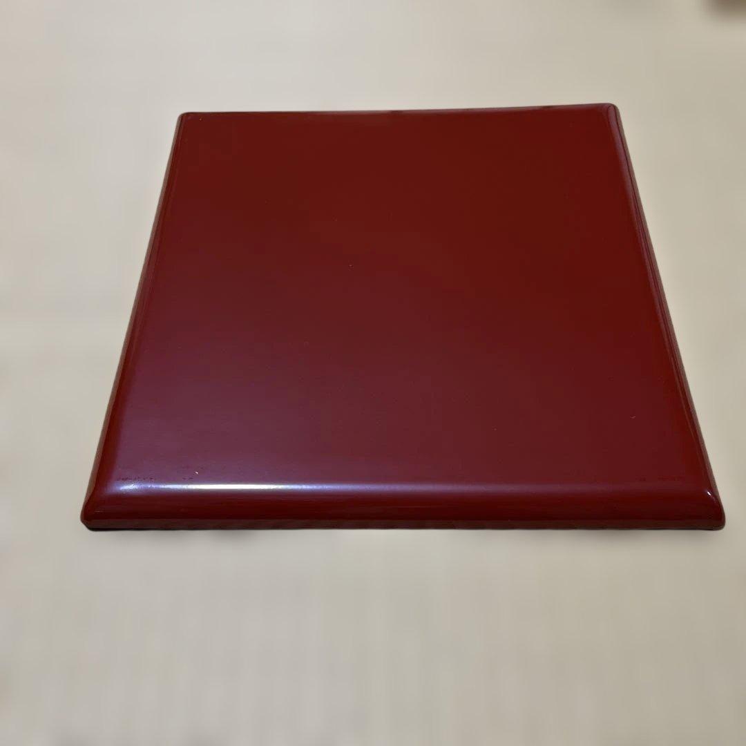 金箔　漆器 盆 31cm角　お盆　膳　9枚セット