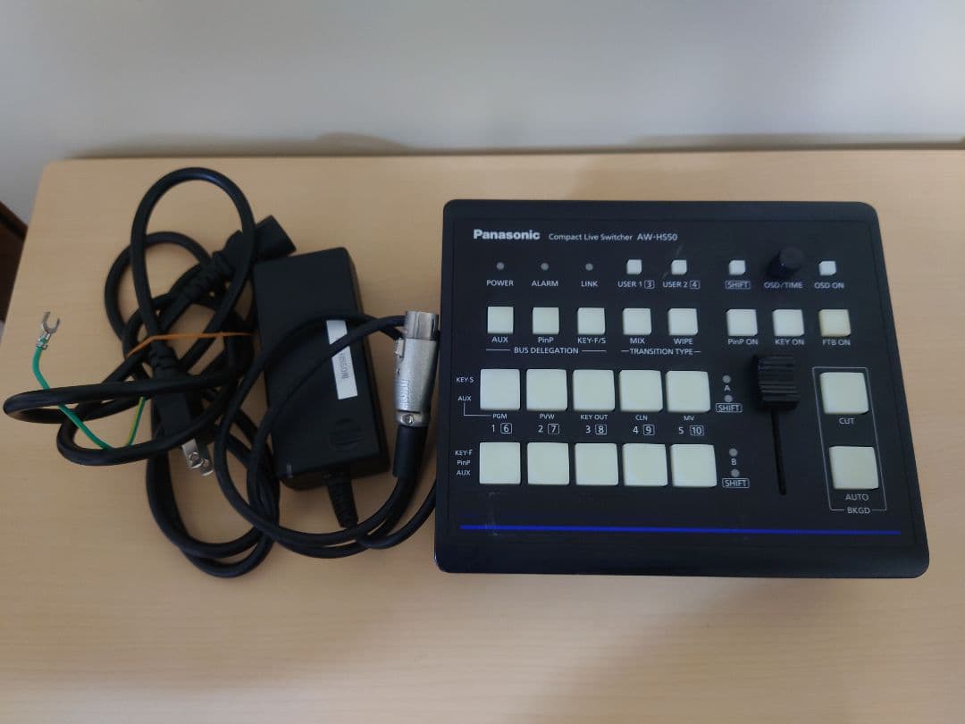 【動作良好】Panasonic AW-HS50 ライブスイッチャー