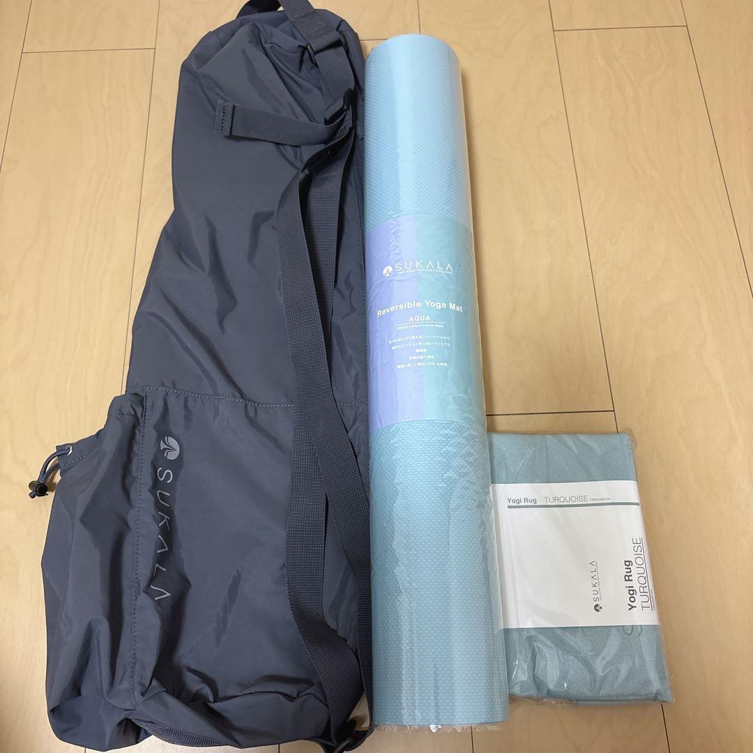 【新品・未使用】LAVA SUKALA ヨガマット・ヨガケース・ラグ