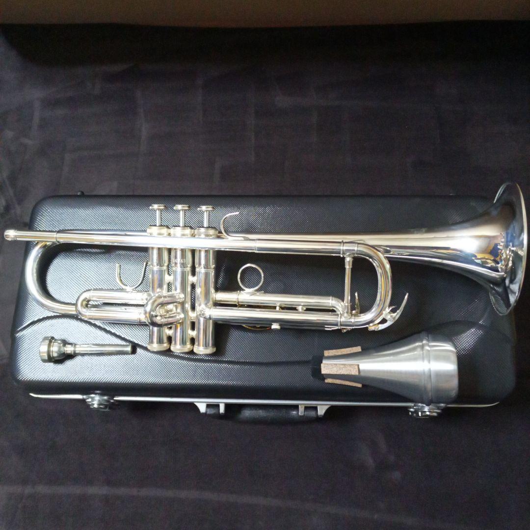 J.マイケル TR-300S トランペット本体シルバー アルミストレートミュート