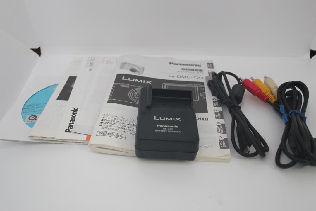 （美品）（動作OK）Panasonic LUMIX TZ7 デジタルカメラ