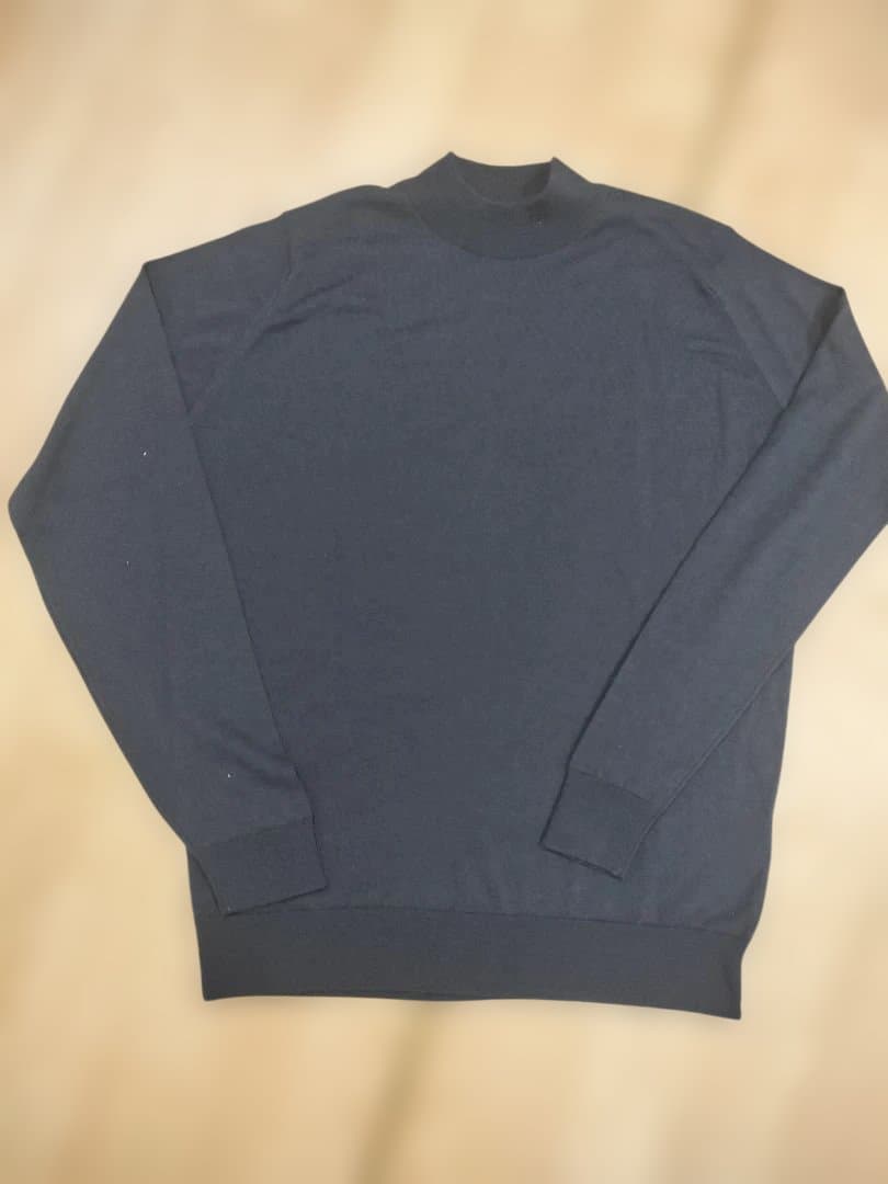 JOHN SMEDLEY ジョンスメドレー　ブラック セーター　サイズL