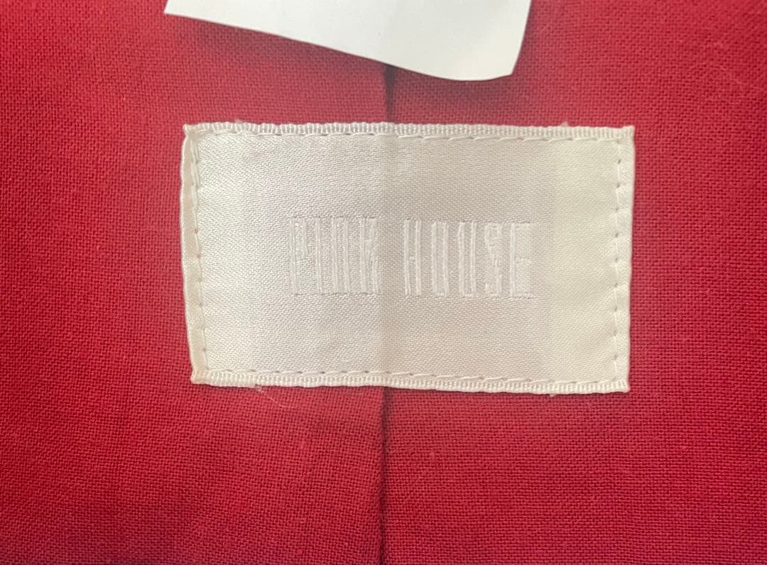 ピンクハウス　ジャケット　ヴィンテージ　ハート刺繍　訳あり