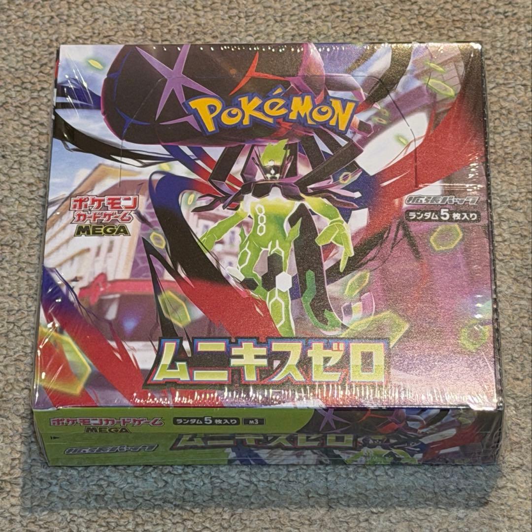 【未開封品】ポケモンカードゲーム MEGA ムニキスゼロ 1BOX