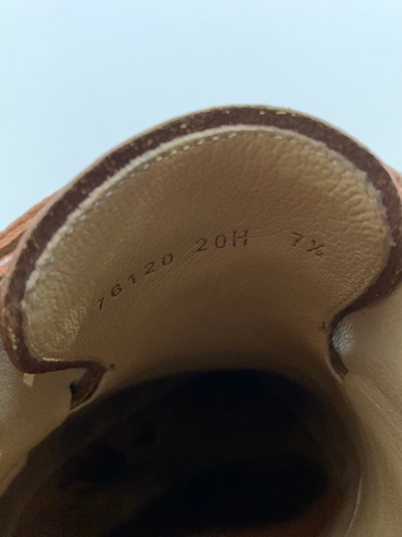 パラブーツ ウィリアム グレインコニャック UK7.5