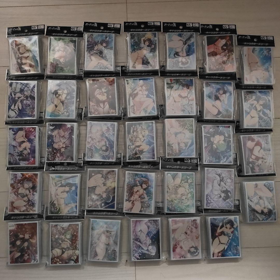 カーテン魂　キャラクタースリーブ　閃乱カグラ　シノマス　まとめ