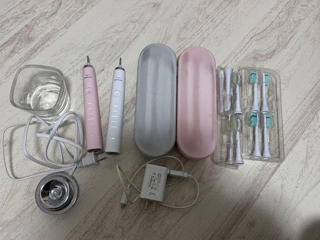 Philips電動歯ブラシ HX939 ピンク ホワイト セット