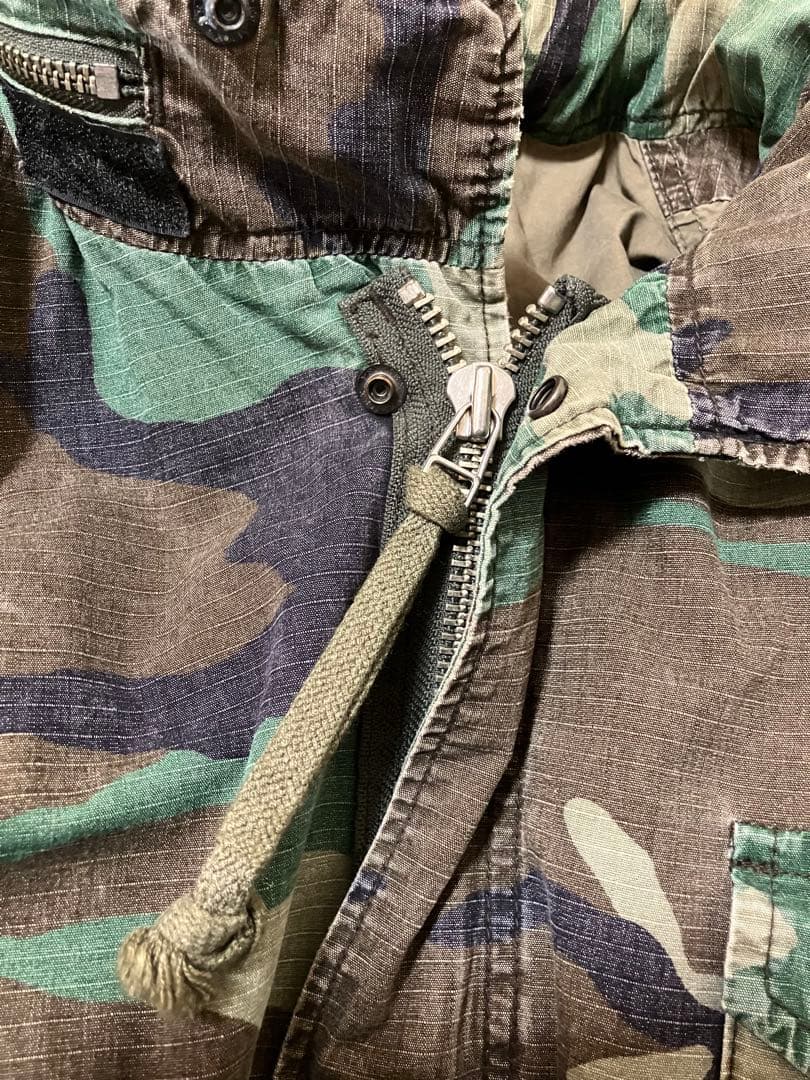 【POST O’ALLS】カモフラ柄ミリタリージャケット/XLサイズ