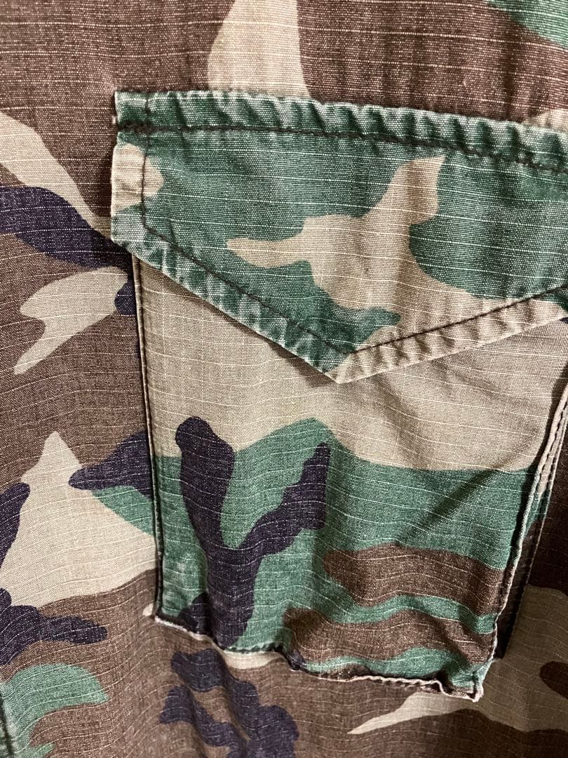 【POST O’ALLS】カモフラ柄ミリタリージャケット/XLサイズ