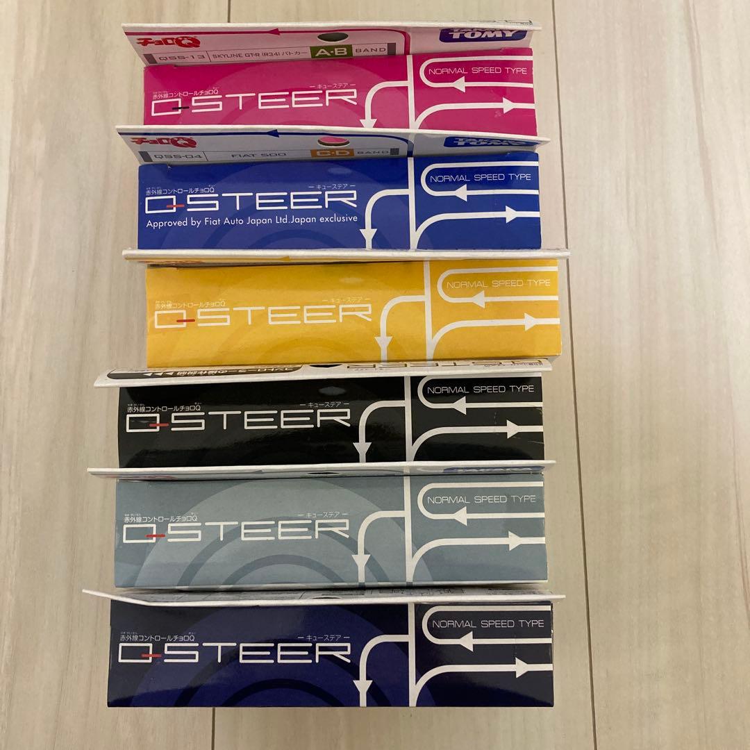 チョロQ Q-STEER キューステア ミニカー 6台 まとめ
