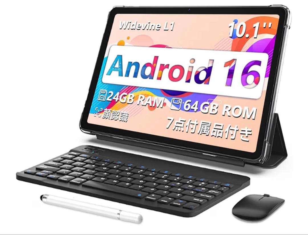 android16タブレットWi-Fi64GB|24GB|2TB拡張アンドロイド