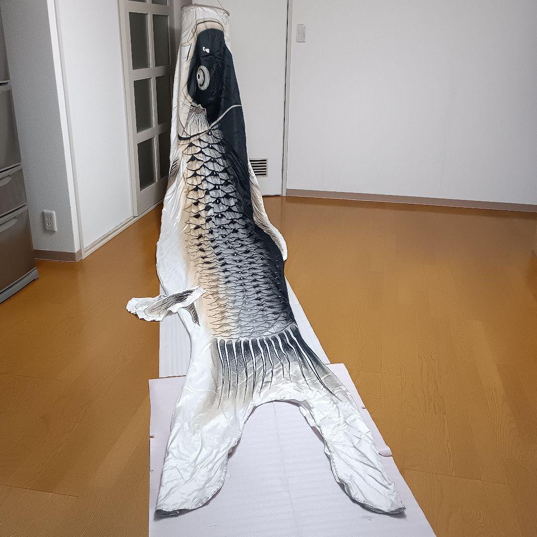 こいのぼり３匹・雲竜吹き流し１本　 庭園用 4m　東旭「積美画シリーズ」