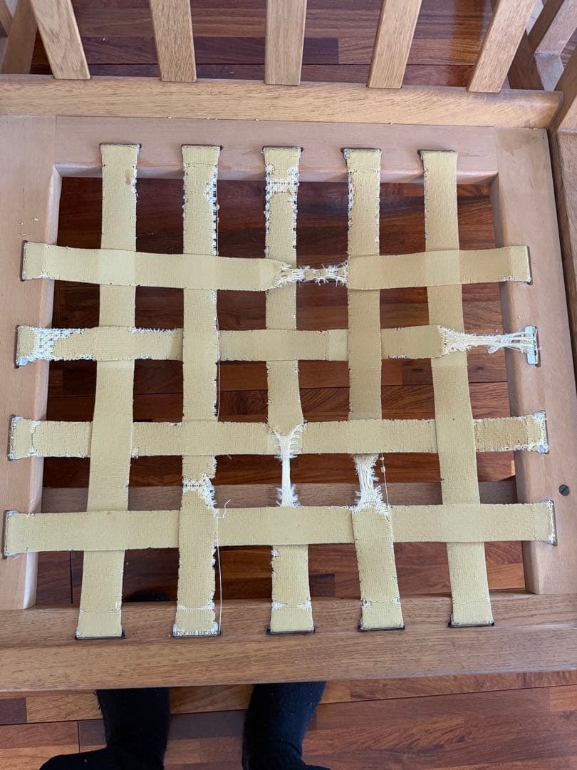 GE375ハンス•J•ウェグナーGETAMA ハイバックソファ　 オーク材