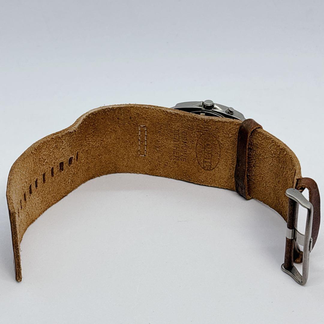 【希少】フォッシル BG-1079 ビッグティック デジアナ文字盤 腕時計