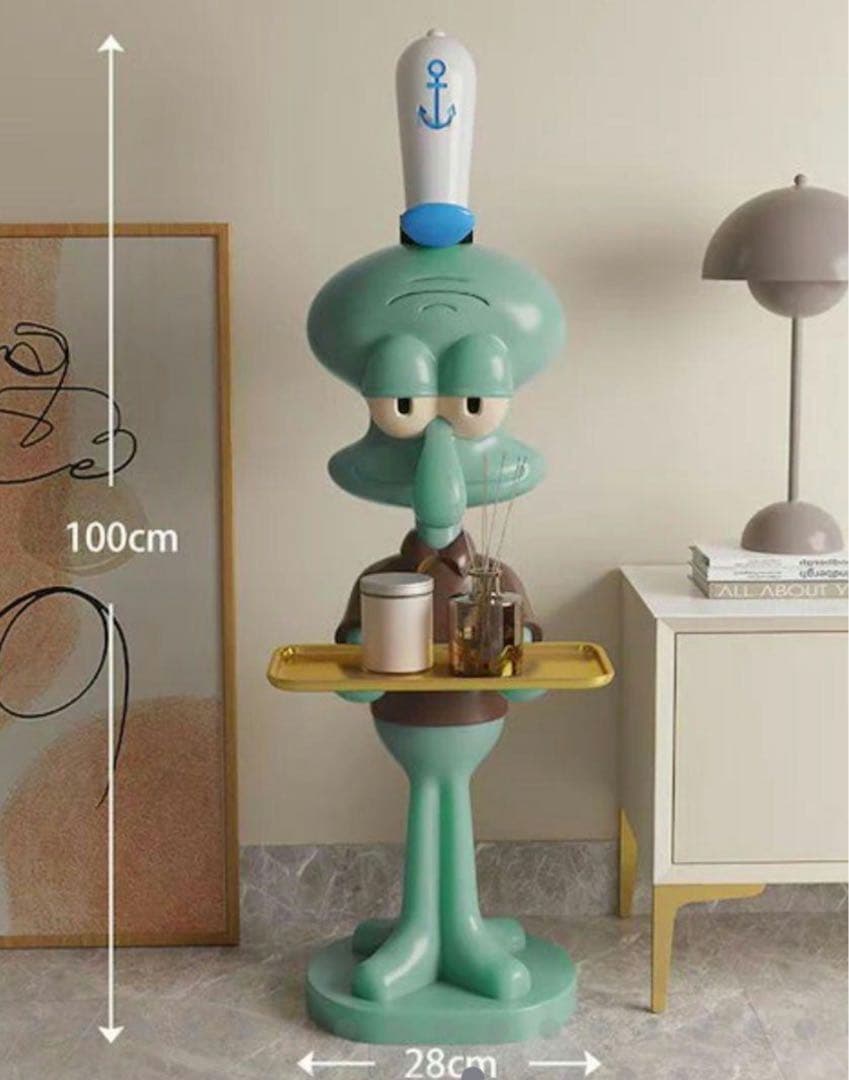 スポンジボブ　イカルゴ　置き物　オブジェ