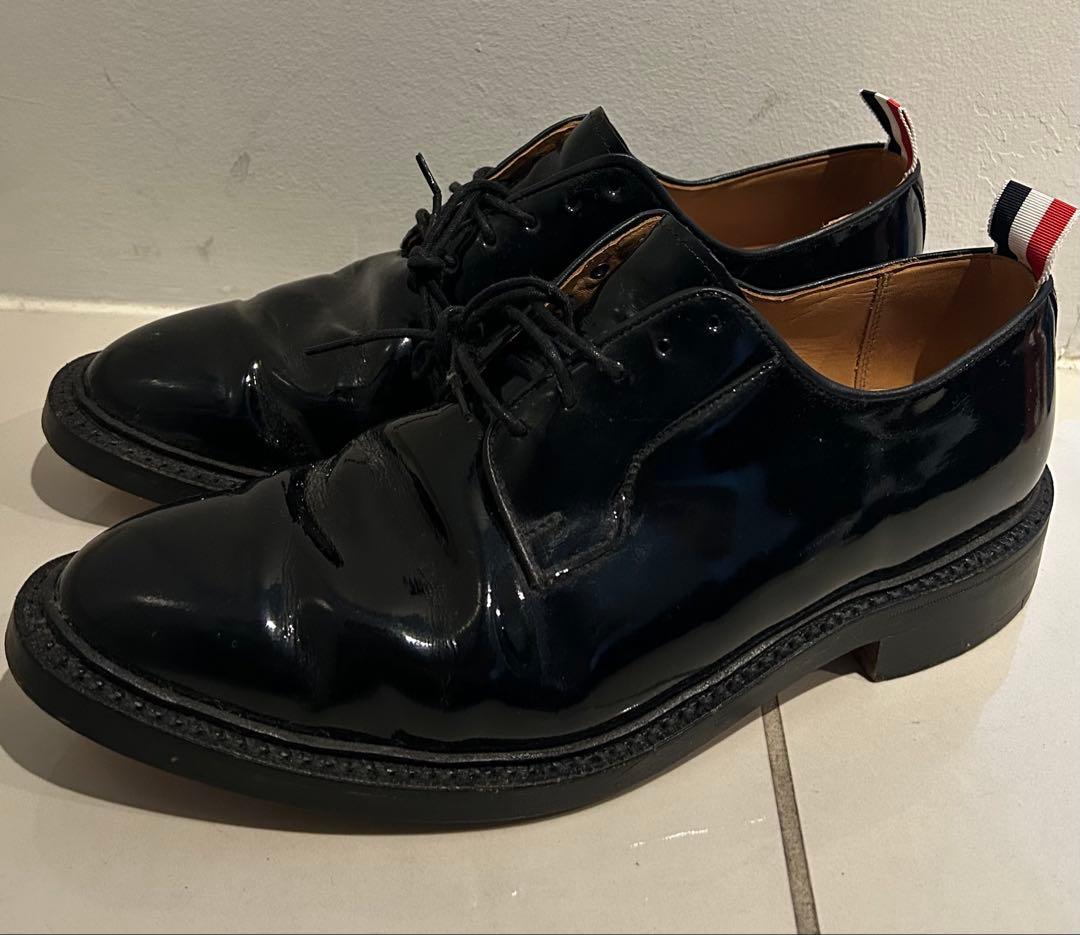 THOM BROWNE パテント シューズ エナメル トムブラウン ビジネス