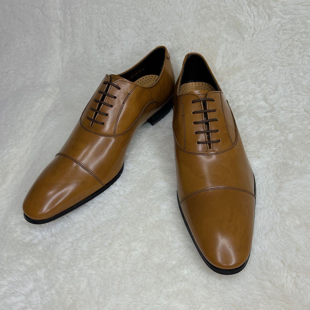 ✨極美品✨リーガル 011R ストレートチップ 内羽根 ライトブラウン 24.5