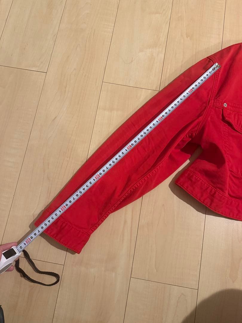 DSQUARED2 クロップドジャケット 36 レッド